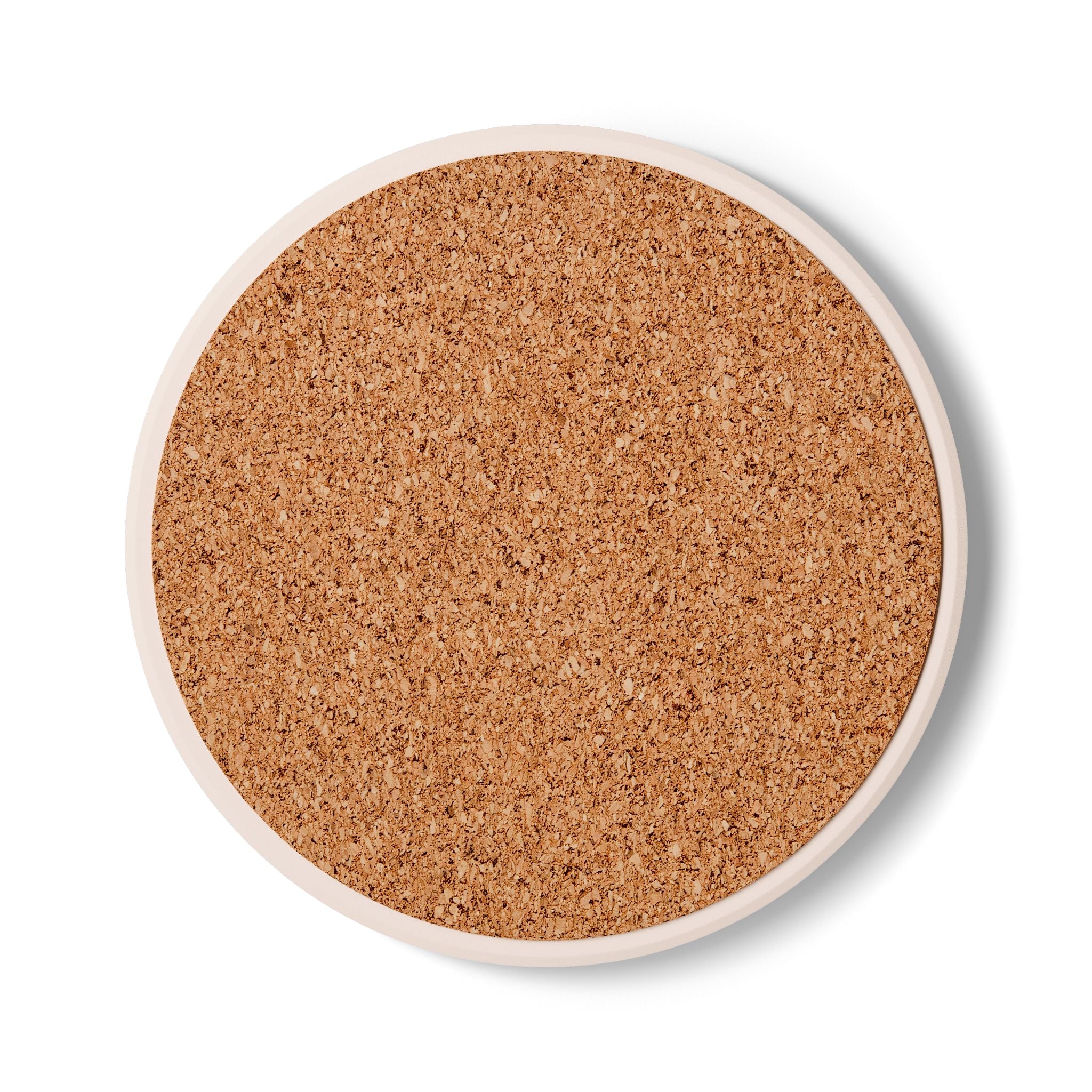 HopeFox Ceramic Coaster — Cute Fox Logo Drink Coaster